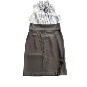 Elegant Gray Women's dress Y2K